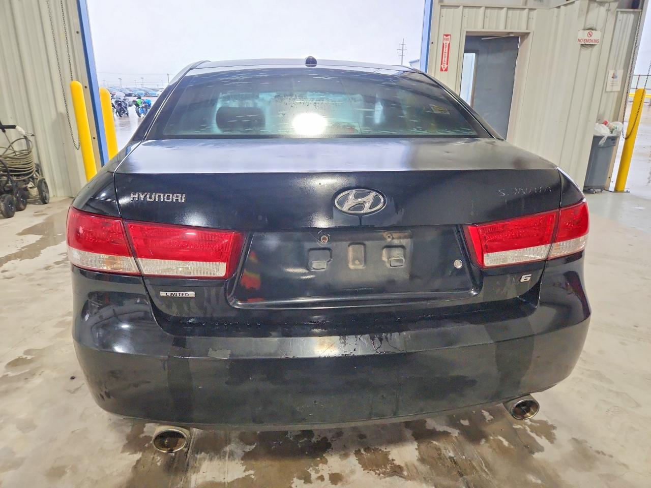 2007 Hyundai Sonata Se Black vin: 5NPEU46F97H243364