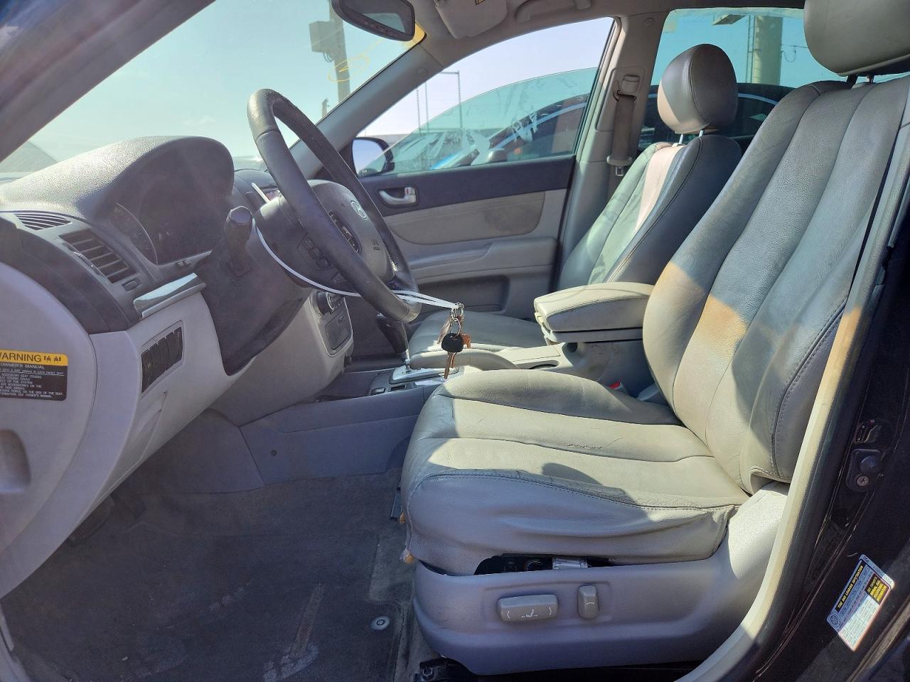 2007 Hyundai Sonata Se Black vin: 5NPEU46F97H243364