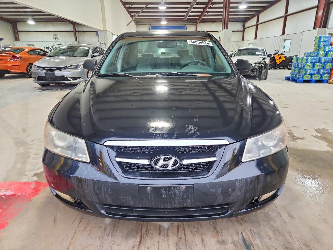 2007 Hyundai Sonata Se Black vin: 5NPEU46F97H243364