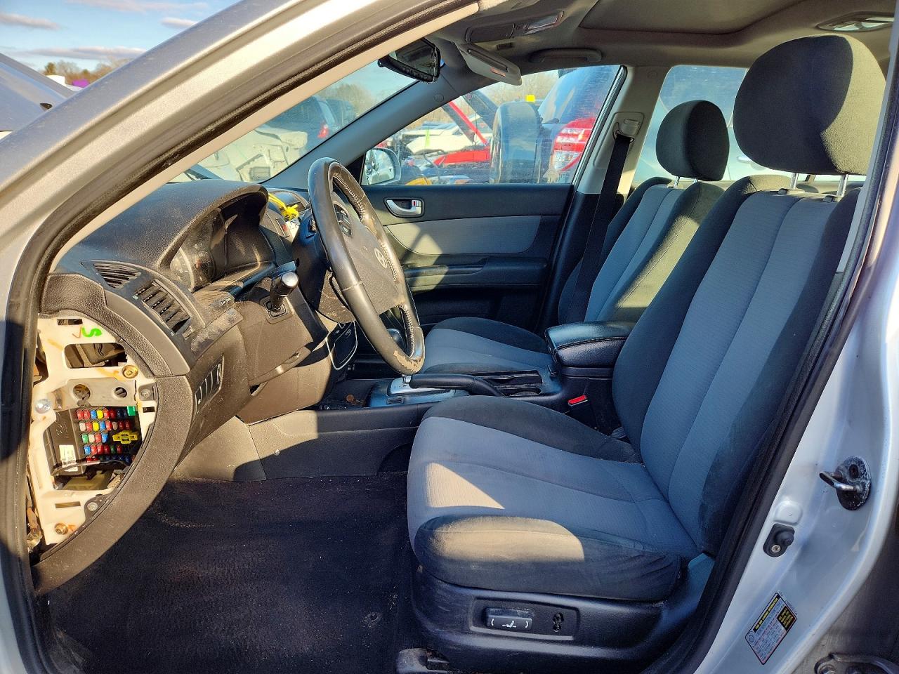 2008 Hyundai Sonata Se V6 Silver vin: 5NPEU46F98H340632
