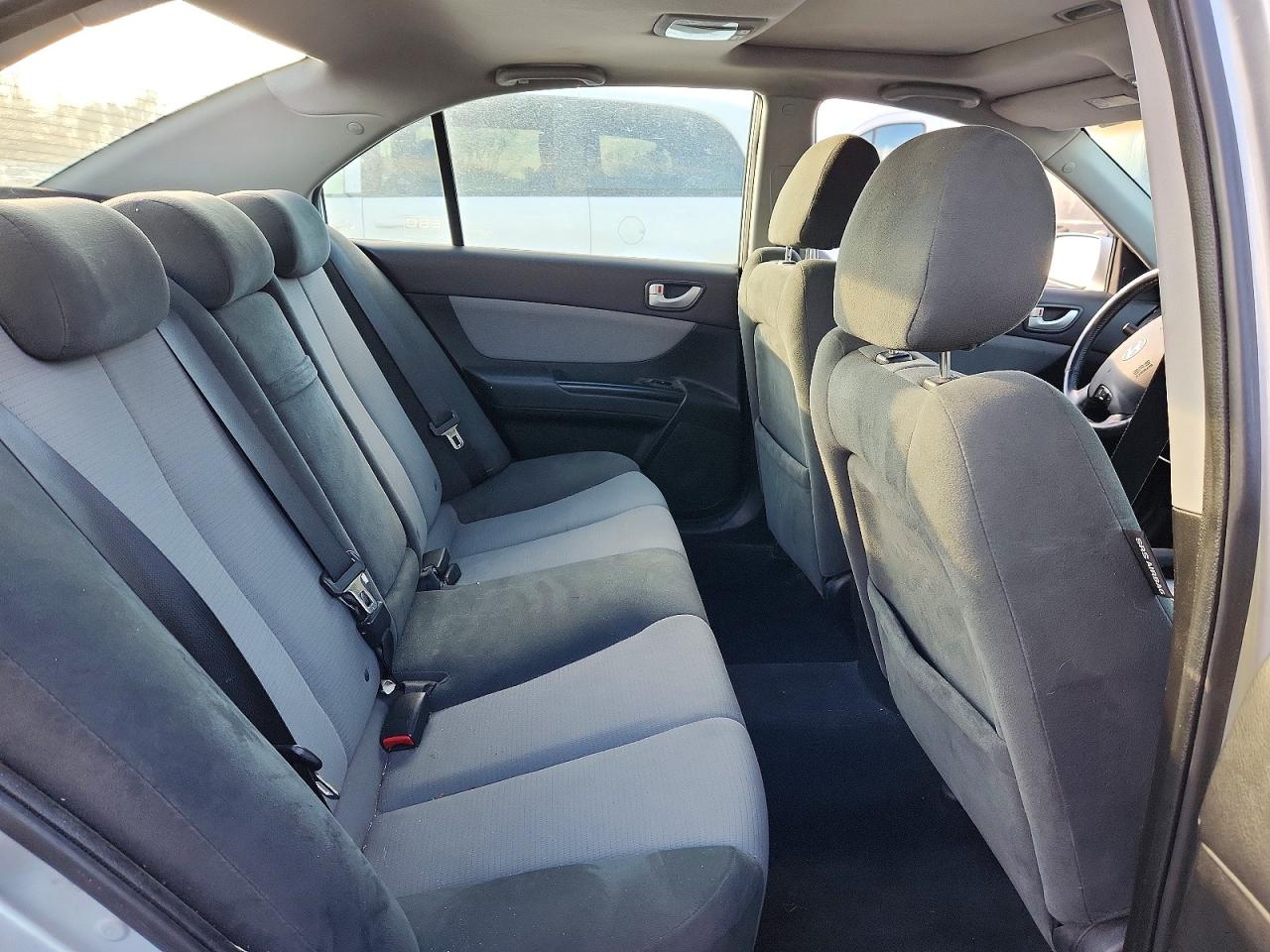 2008 Hyundai Sonata Se V6 Silver vin: 5NPEU46F98H340632