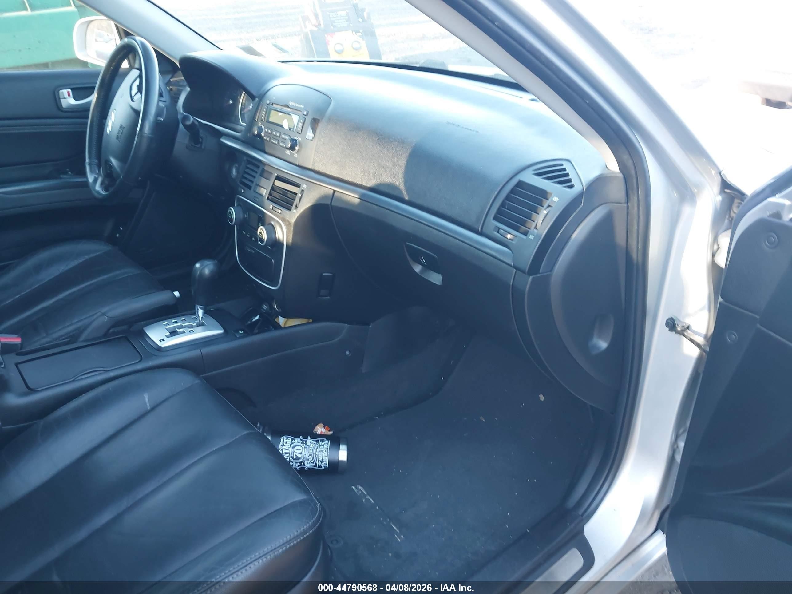 2008 Hyundai Sonata Limited V6/se V6 Gray vin: 5NPEU46F98H356877