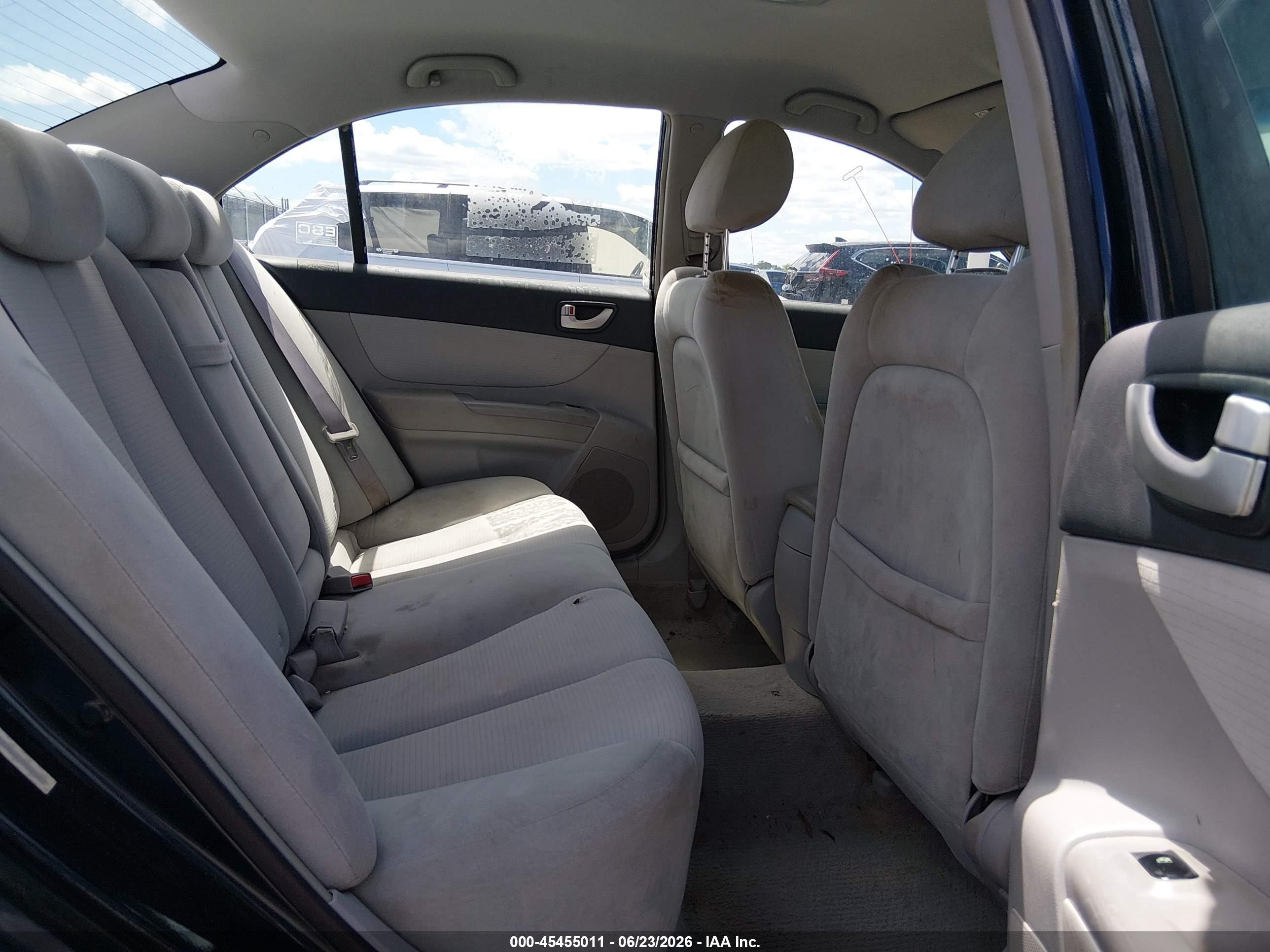 2008 Hyundai Sonata Limited V6/se V6 Navy vin: 5NPEU46F98H375932
