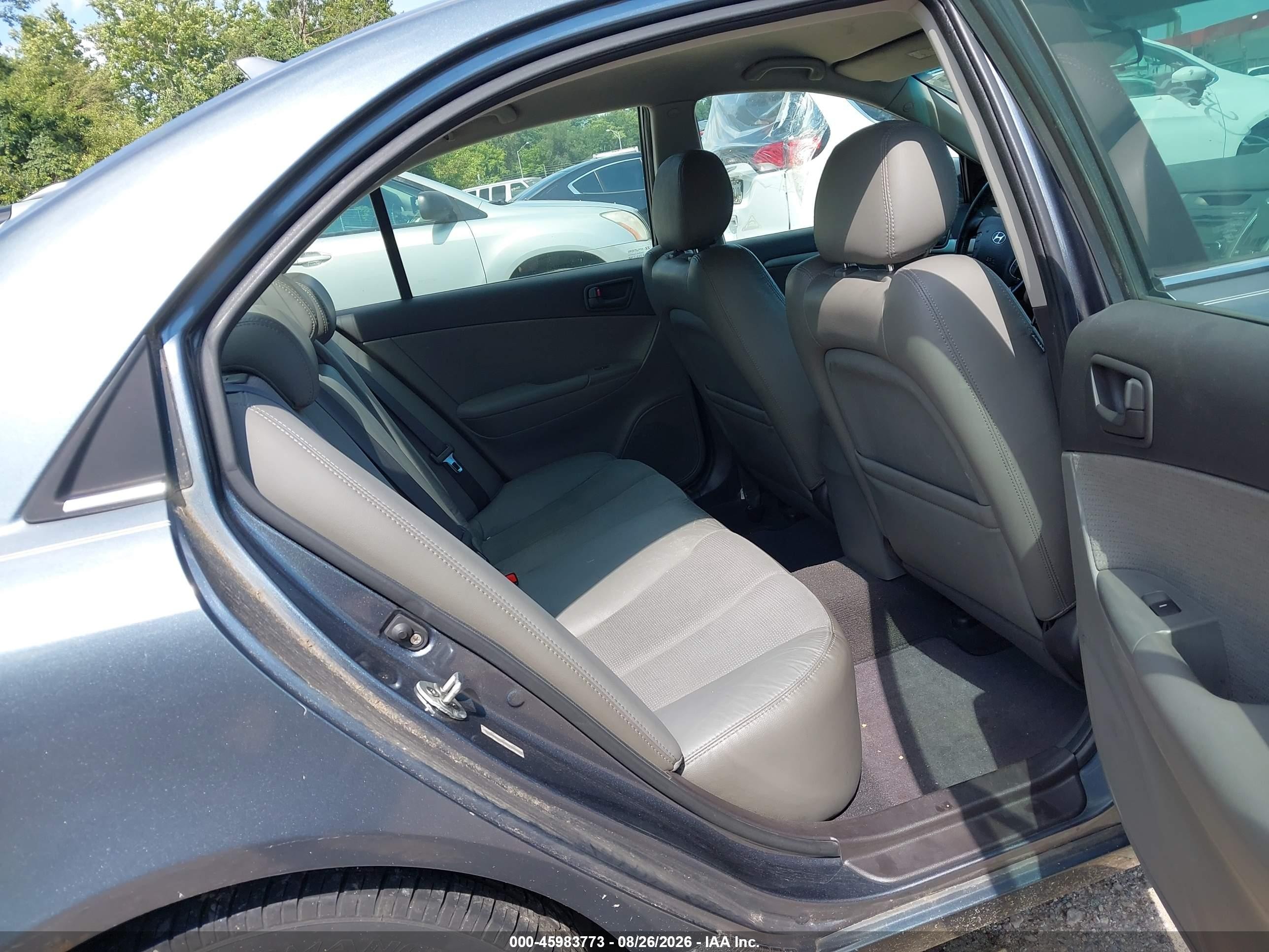 2009 Hyundai Sonata Se V6 Серый vin: 5NPEU46F99H502163