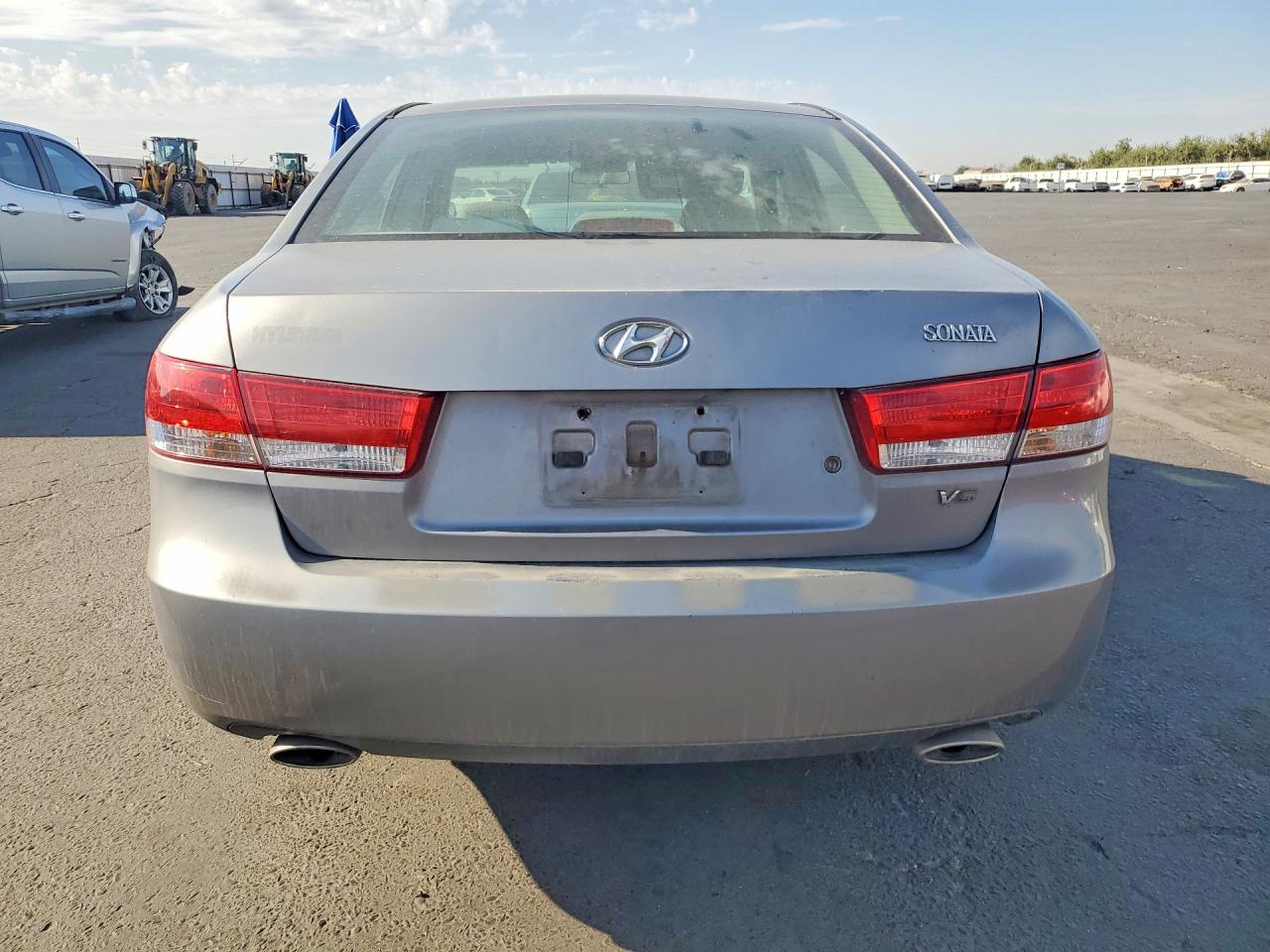 2006 Hyundai Sonata Gls V6 Silver vin: 5NPEU46FX6H028171