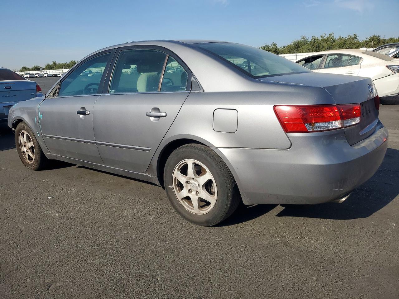 2006 Hyundai Sonata Gls V6 Silver vin: 5NPEU46FX6H028171