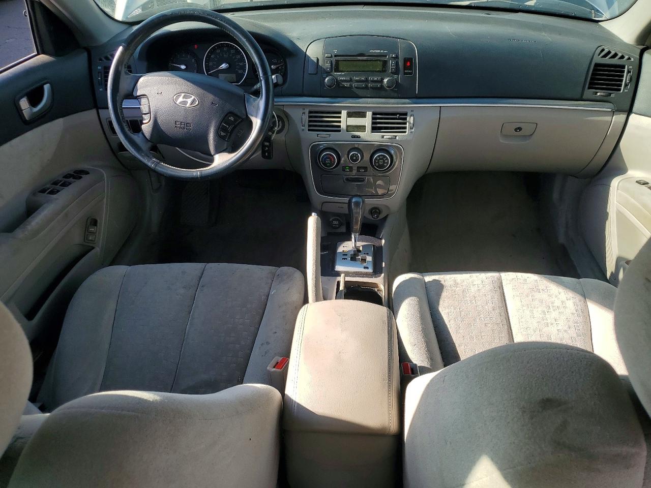 2006 Hyundai Sonata Gls V6 Silver vin: 5NPEU46FX6H028171