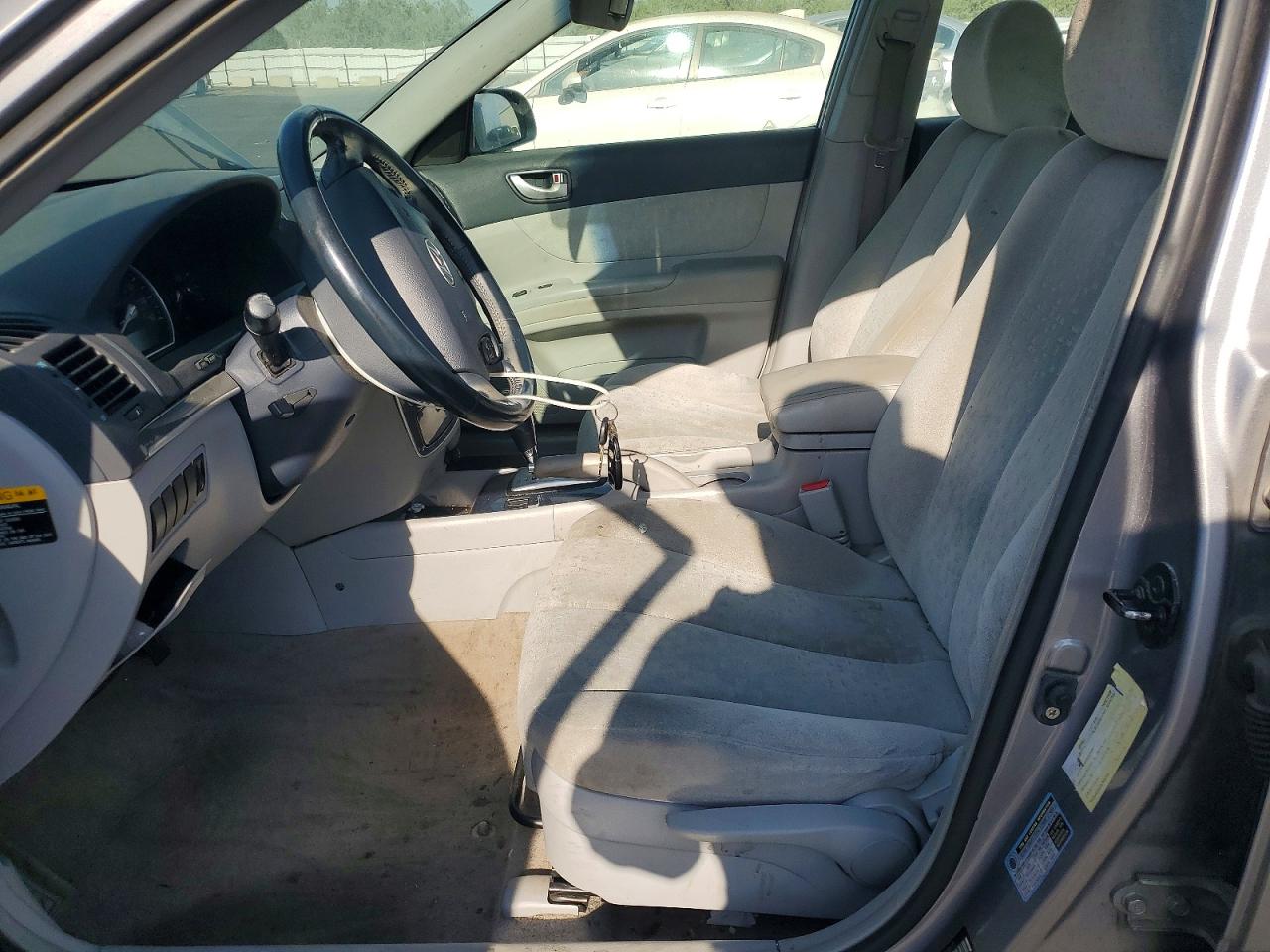 2006 Hyundai Sonata Gls V6 Silver vin: 5NPEU46FX6H028171