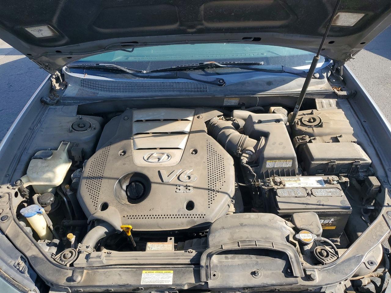 2006 Hyundai Sonata Gls V6 Silver vin: 5NPEU46FX6H028171