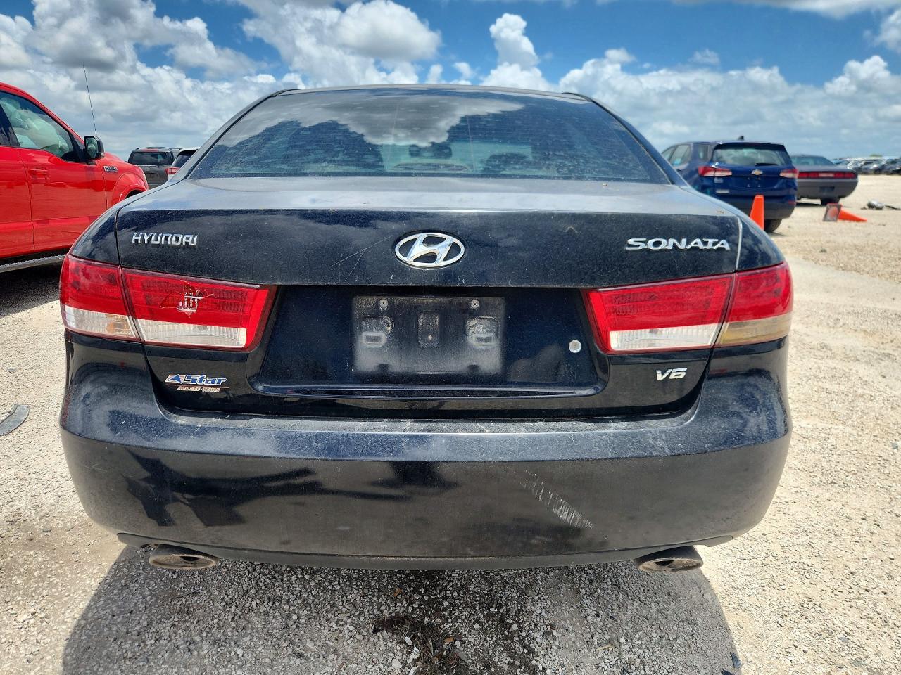 2006 Hyundai Sonata Gls V6 Black vin: 5NPEU46FX6H042295