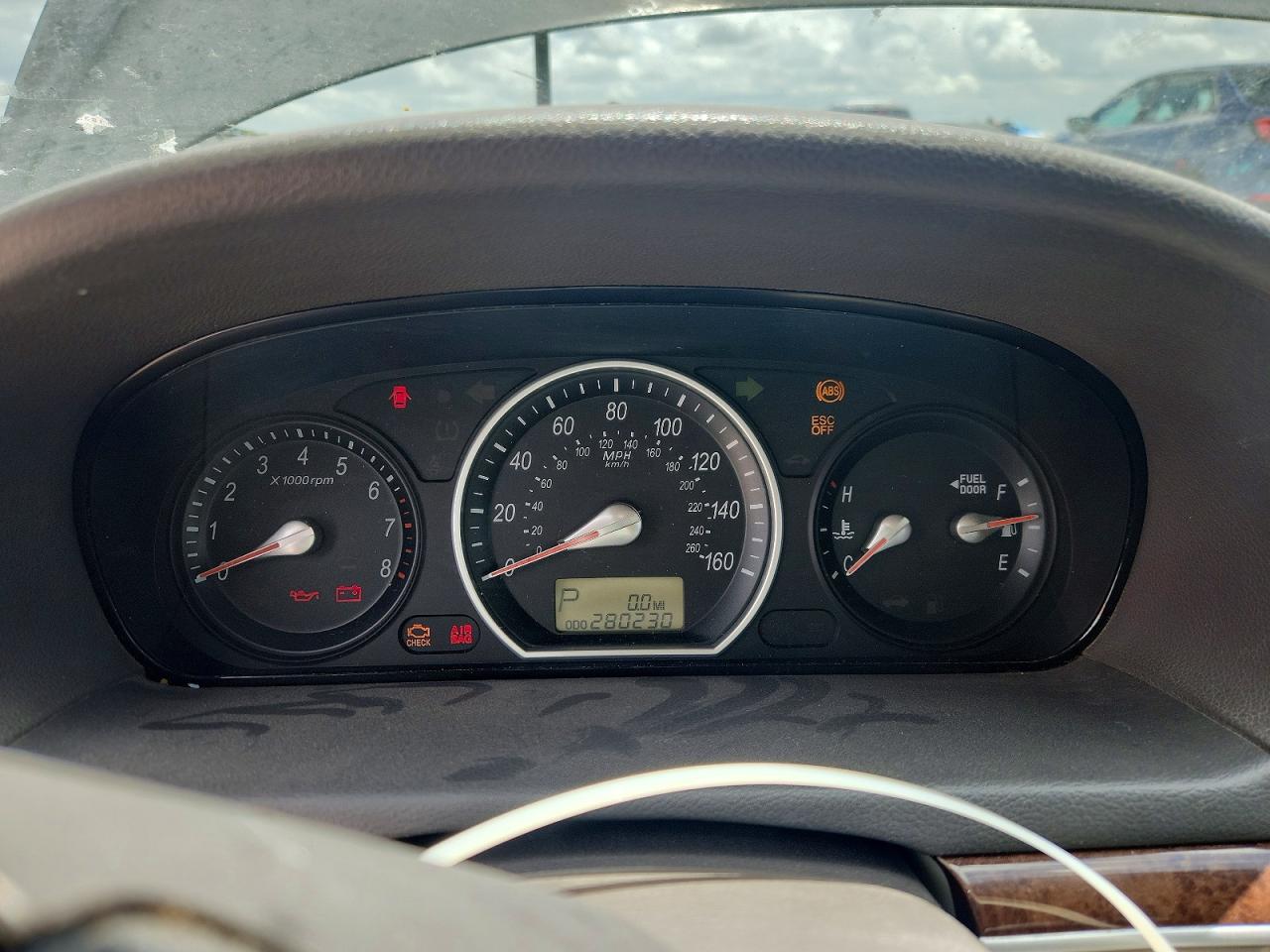 2006 Hyundai Sonata Gls V6 Black vin: 5NPEU46FX6H042295