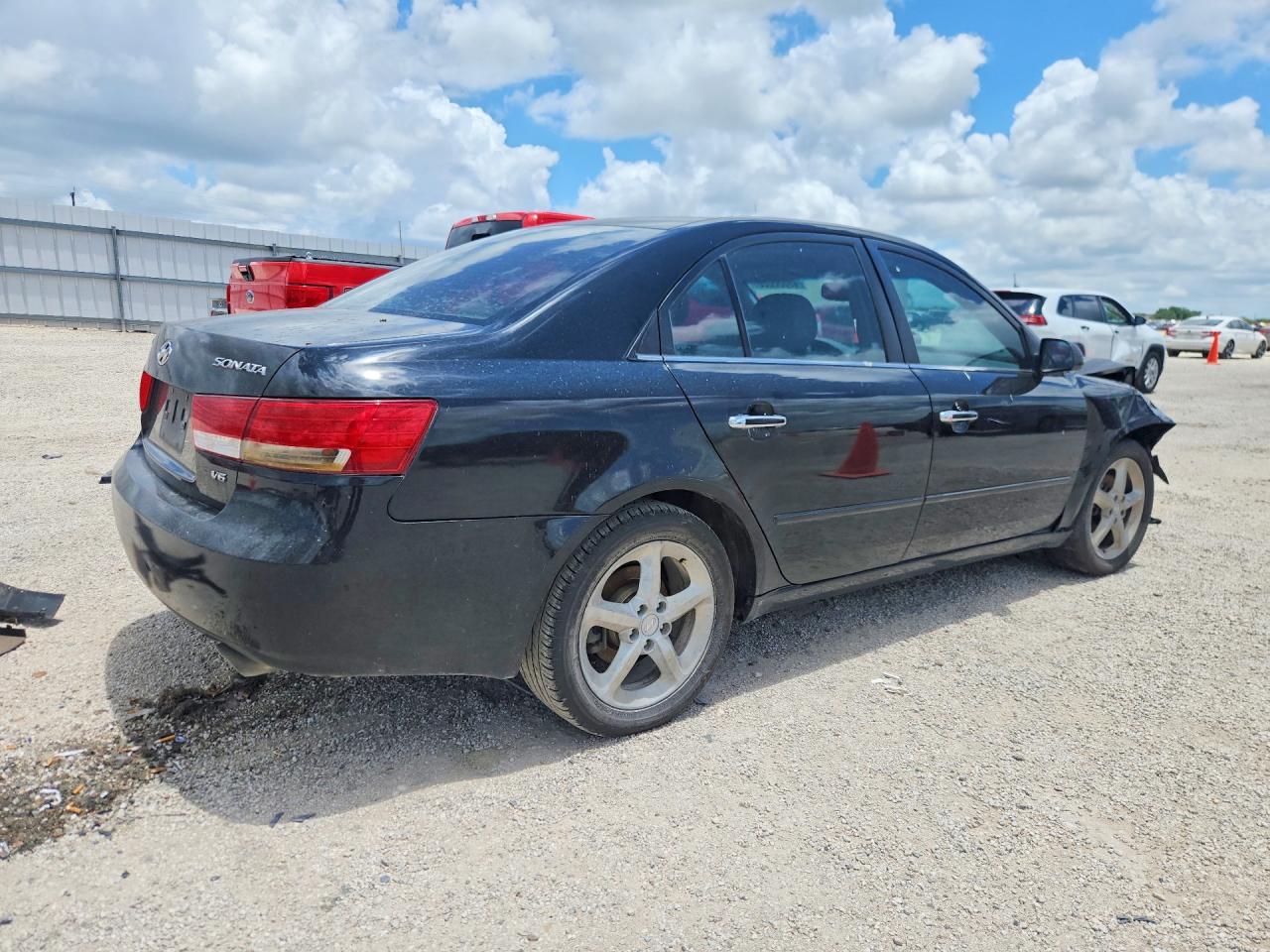 2006 Hyundai Sonata Gls V6 Black vin: 5NPEU46FX6H042295