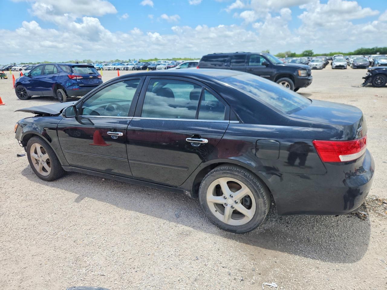 2006 Hyundai Sonata Gls V6 Black vin: 5NPEU46FX6H042295
