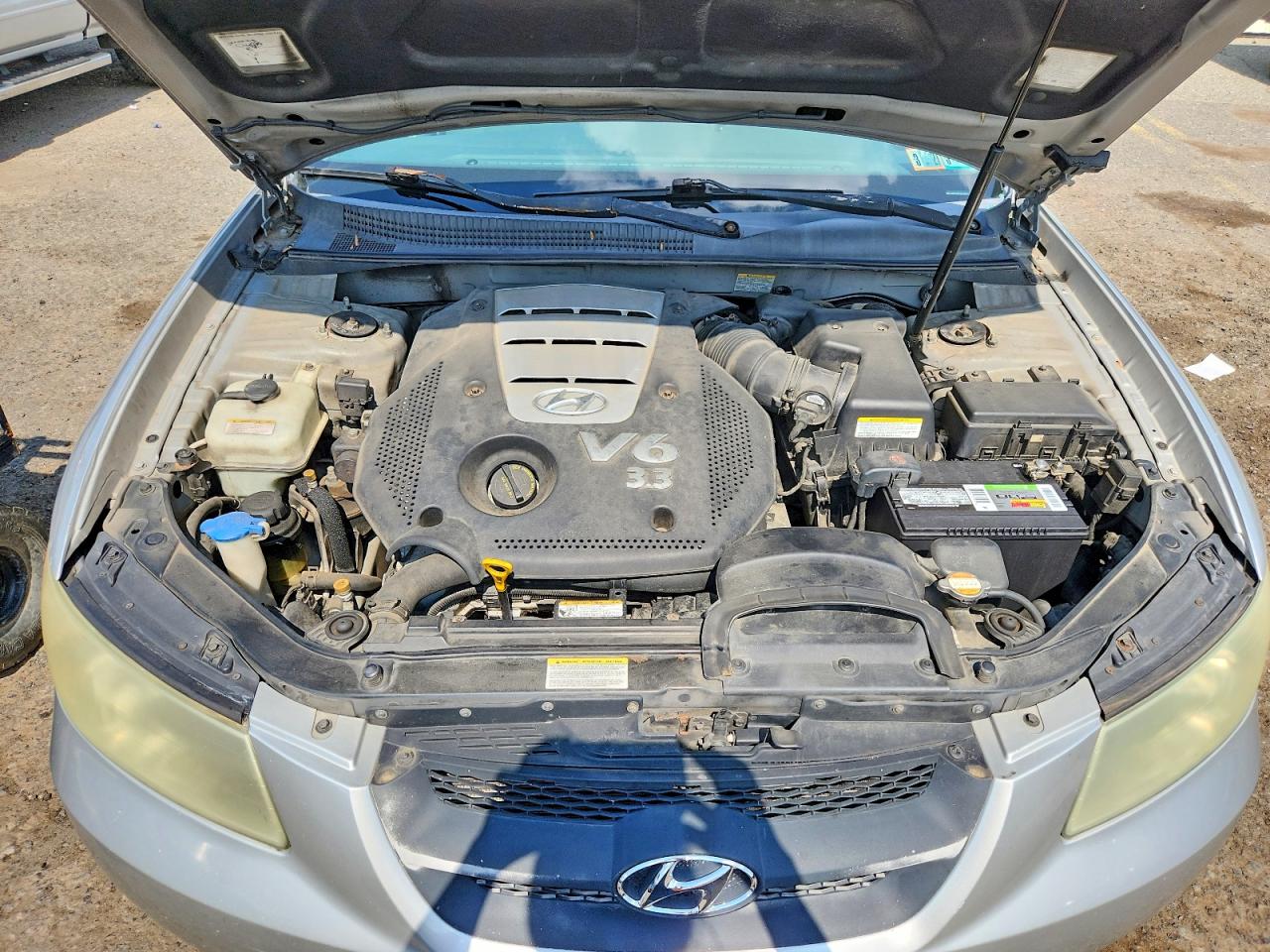 2006 Hyundai Sonata Gls V6 Серебряный vin: 5NPEU46FX6H119652