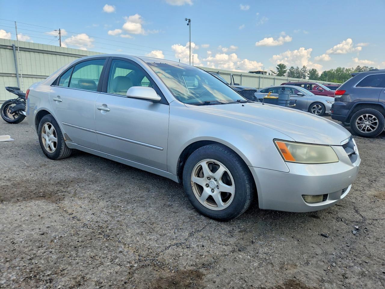 2006 Hyundai Sonata Gls V6 Серебряный vin: 5NPEU46FX6H119652
