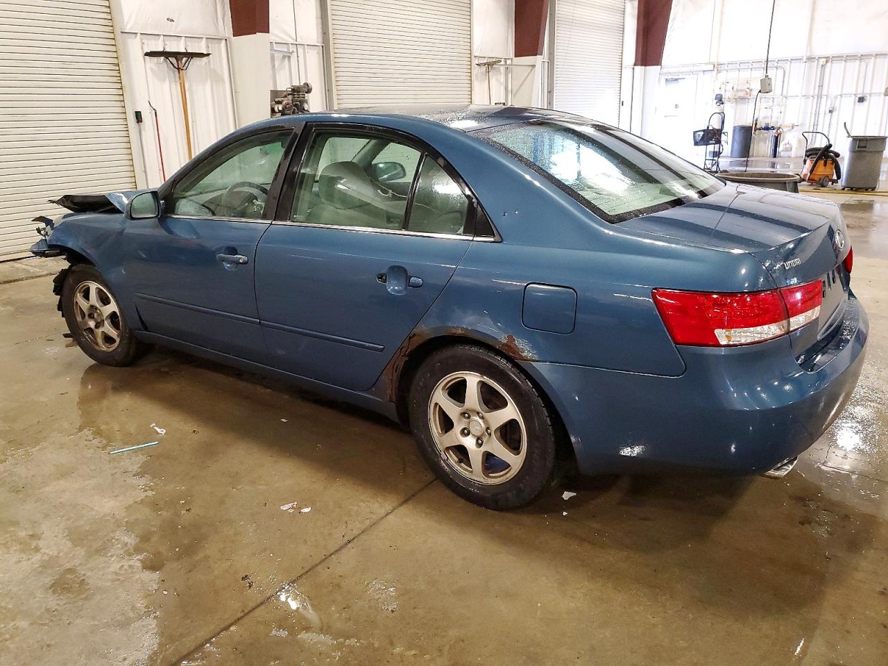 2006 Hyundai Sonata Blue vin: 5NPEU46FX6H143577