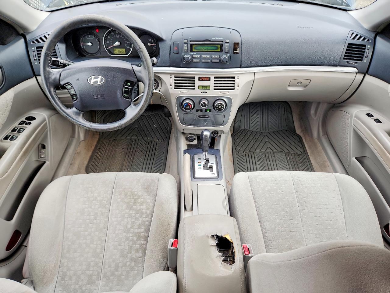 2007 Hyundai Sonata Se Синий vin: 5NPEU46FX7H158470