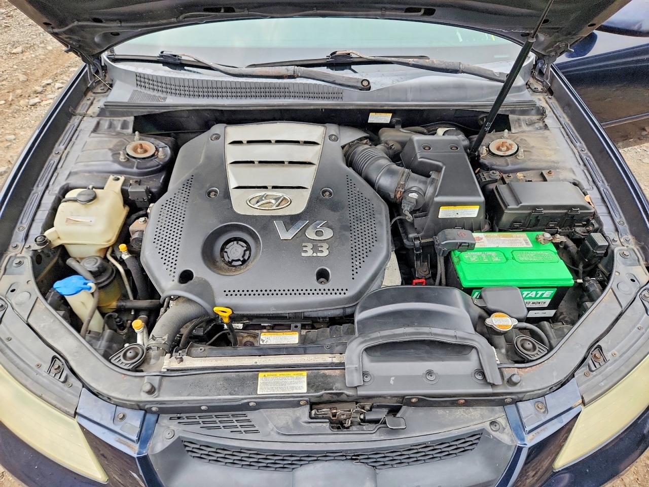 2007 Hyundai Sonata Se Синий vin: 5NPEU46FX7H158470