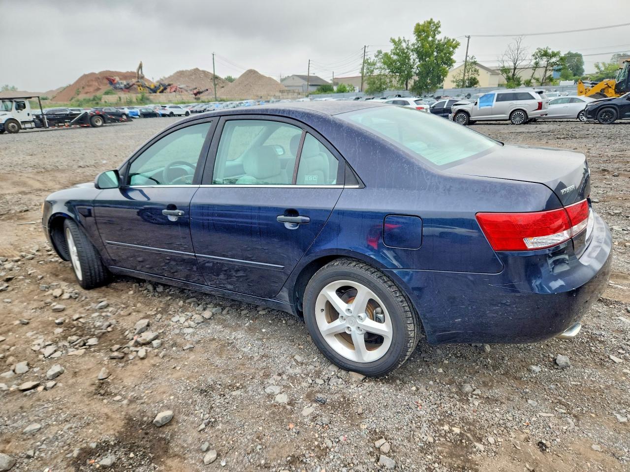 2007 Hyundai Sonata Se Синий vin: 5NPEU46FX7H158470