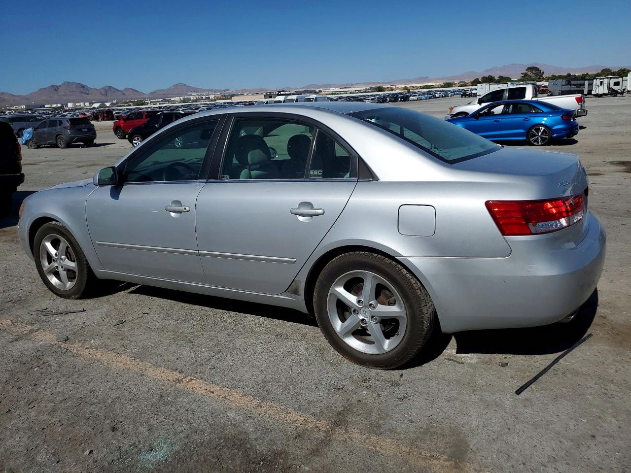 2007 Hyundai Sonata Se Silver vin: 5NPEU46FX7H208462