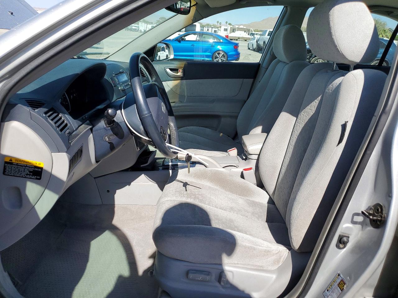 2007 Hyundai Sonata Se Silver vin: 5NPEU46FX7H208462