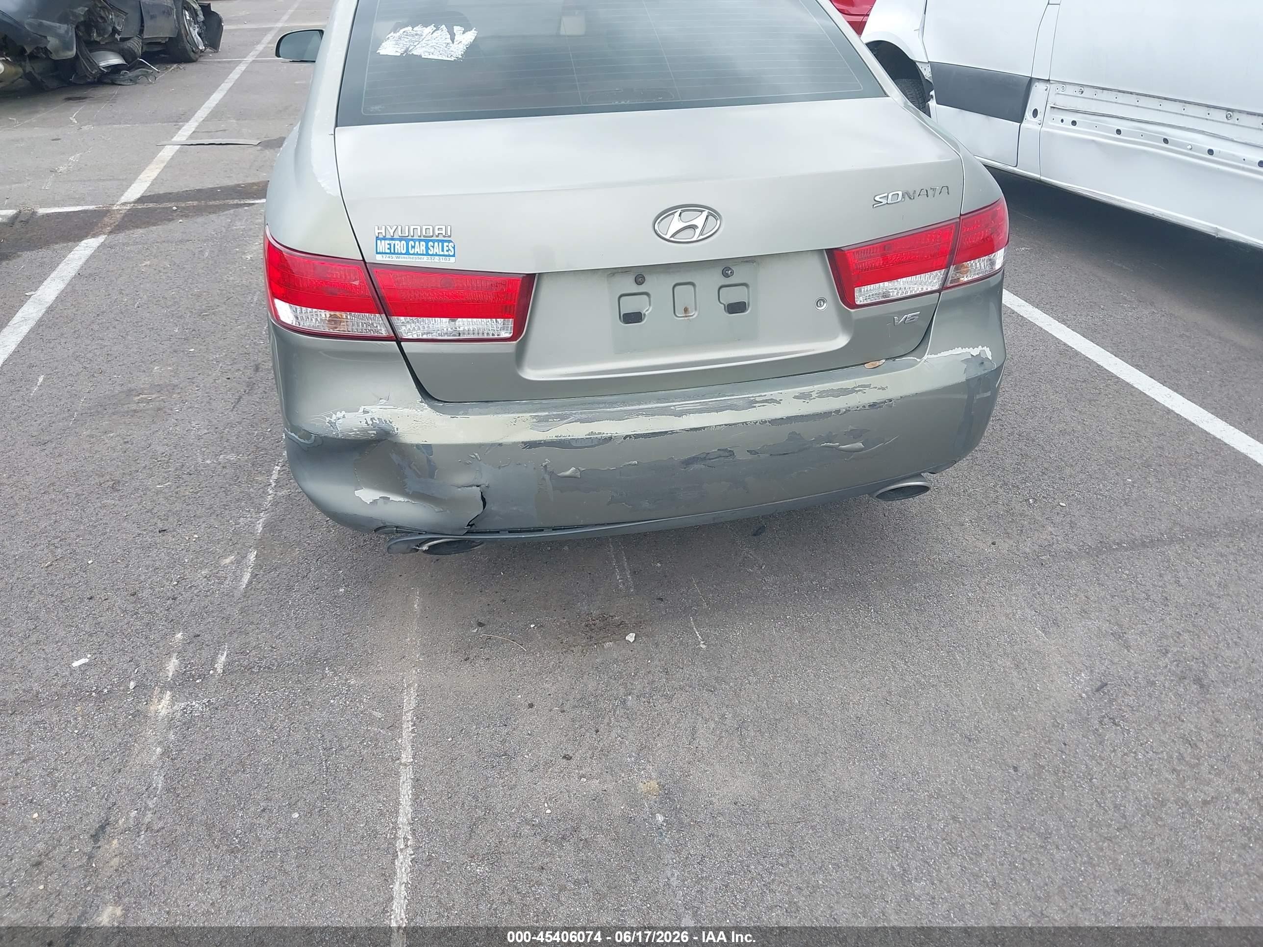 2007 Hyundai Sonata   Brown vin: 5NPEU46FX7H232731