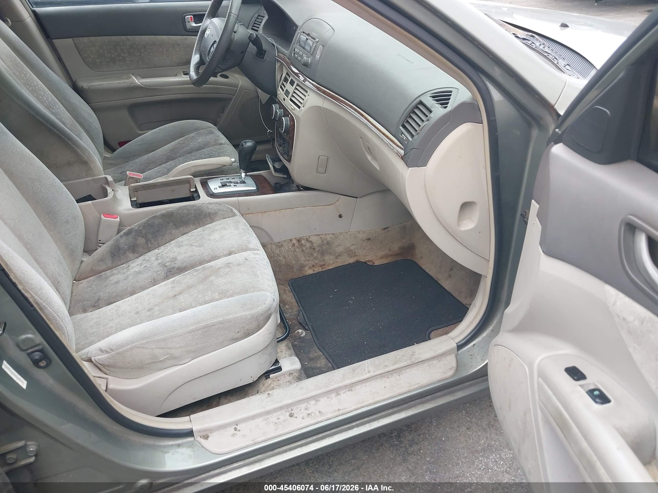 2007 Hyundai Sonata   Brown vin: 5NPEU46FX7H232731