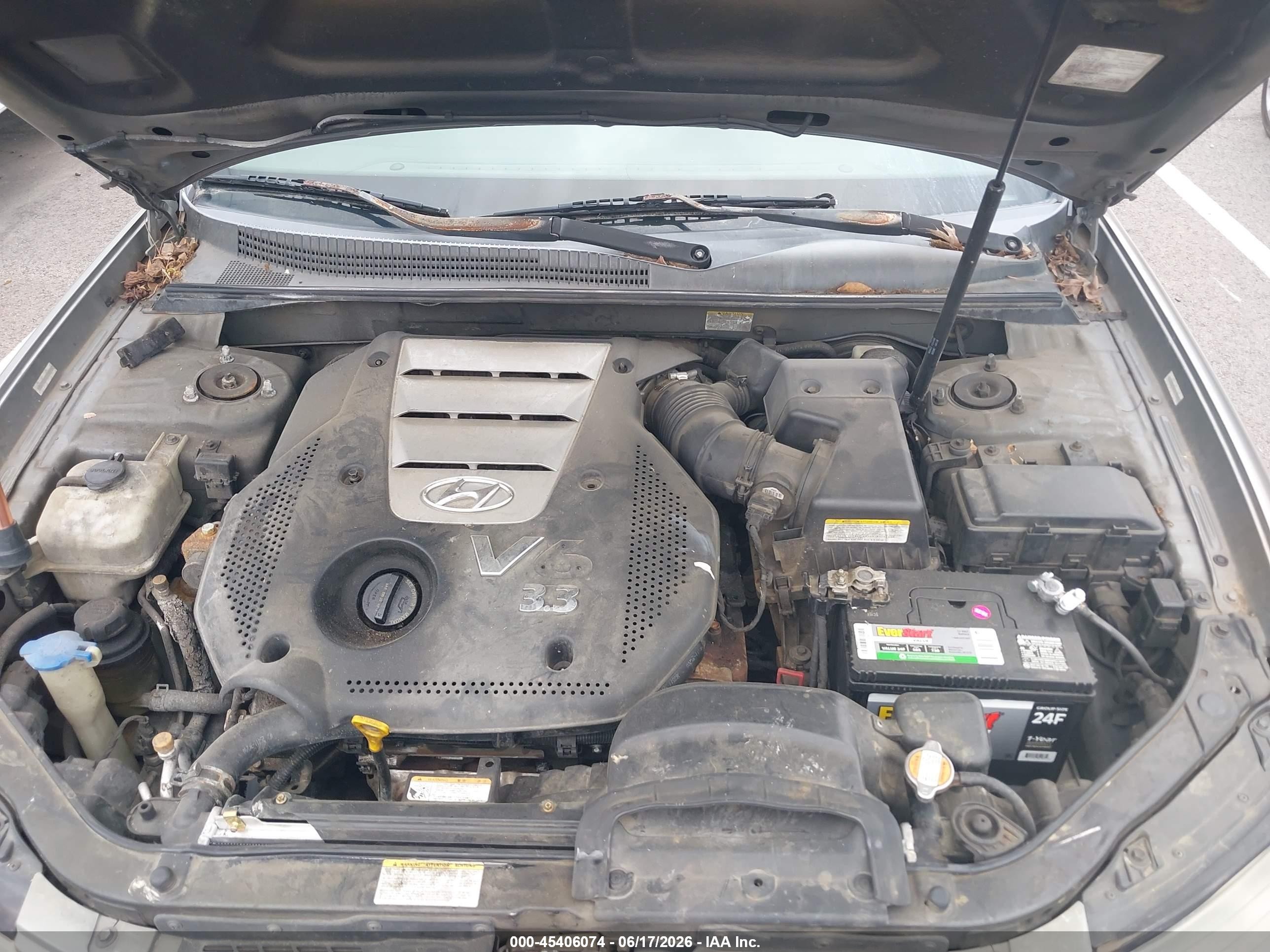2007 Hyundai Sonata   Brown vin: 5NPEU46FX7H232731