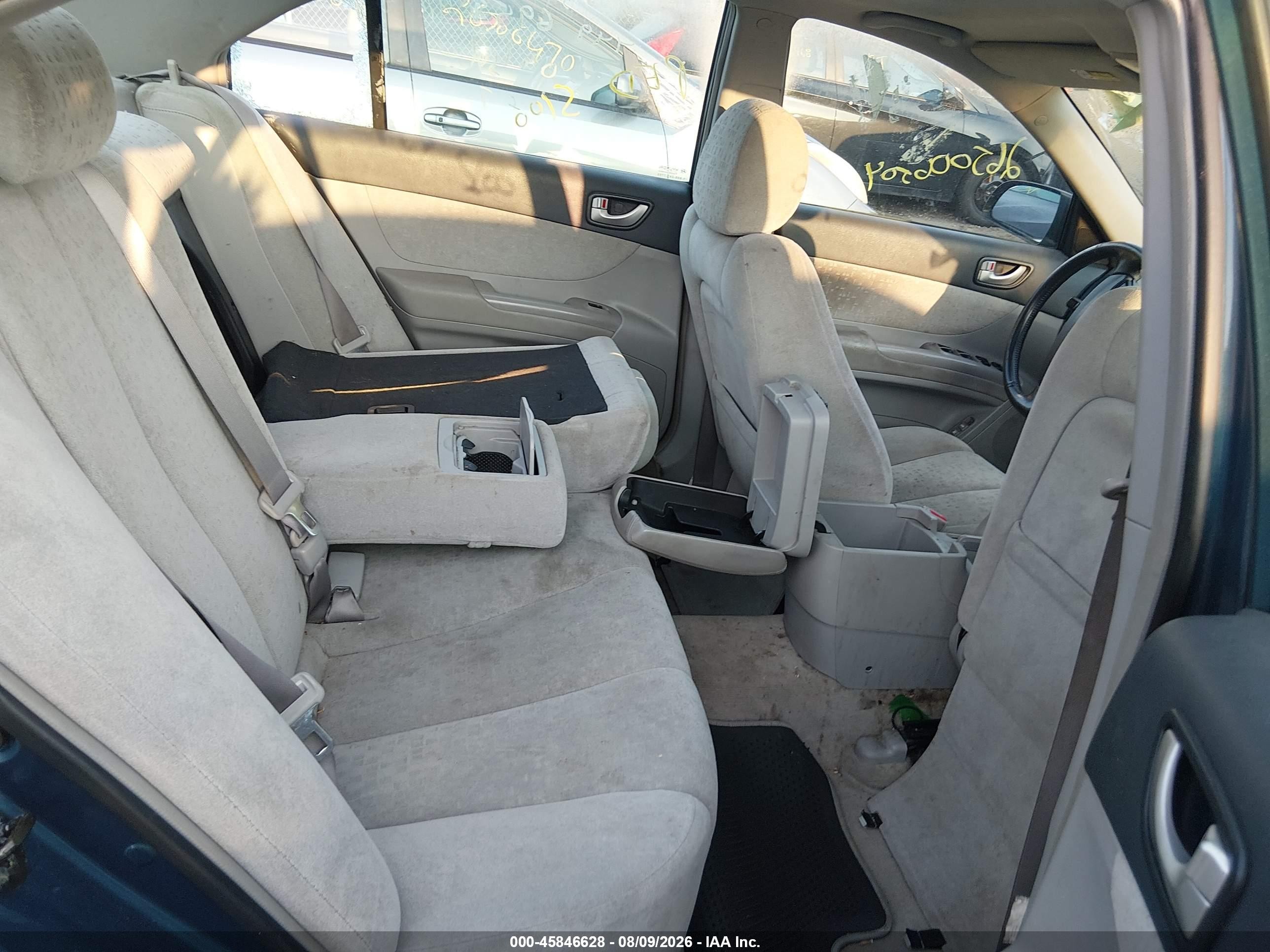 2007 Hyundai Sonata Limited/limited W/xm/se/se W/xm Blue vin: 5NPEU46FX7H267723