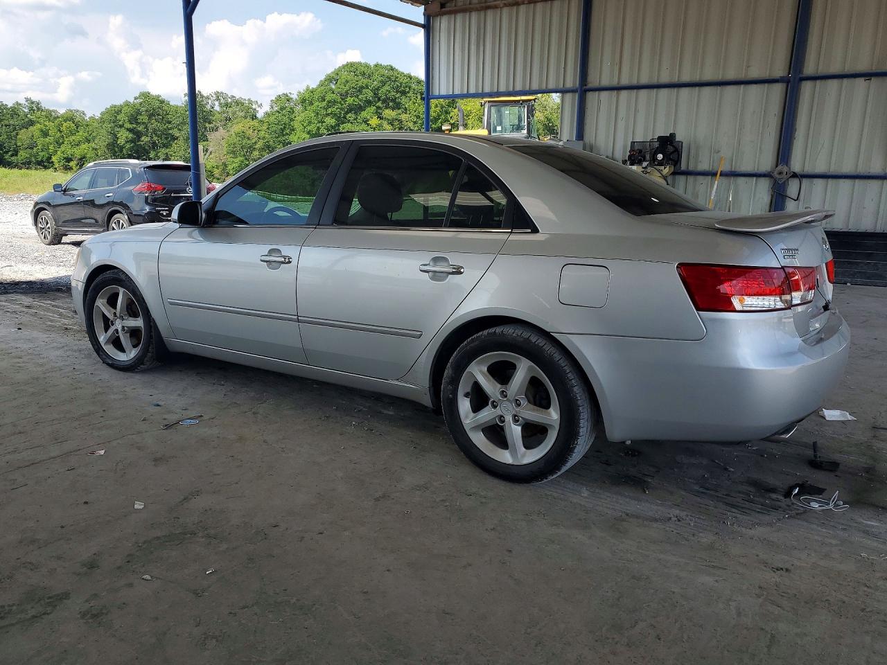 2007 Hyundai Sonata Se Серебряный vin: 5NPEU46FX7H283226