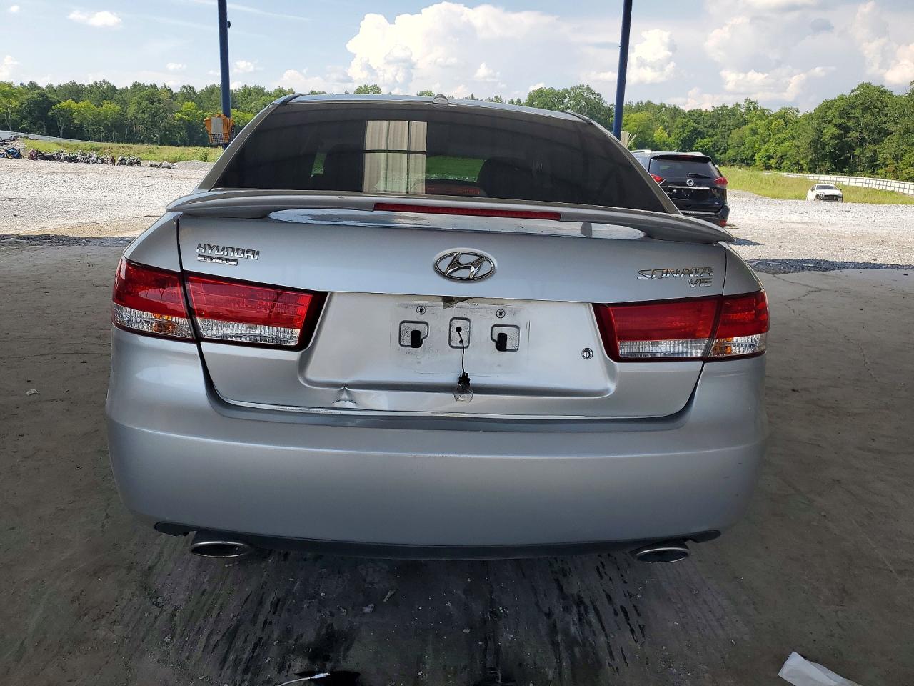 2007 Hyundai Sonata Se Серебряный vin: 5NPEU46FX7H283226