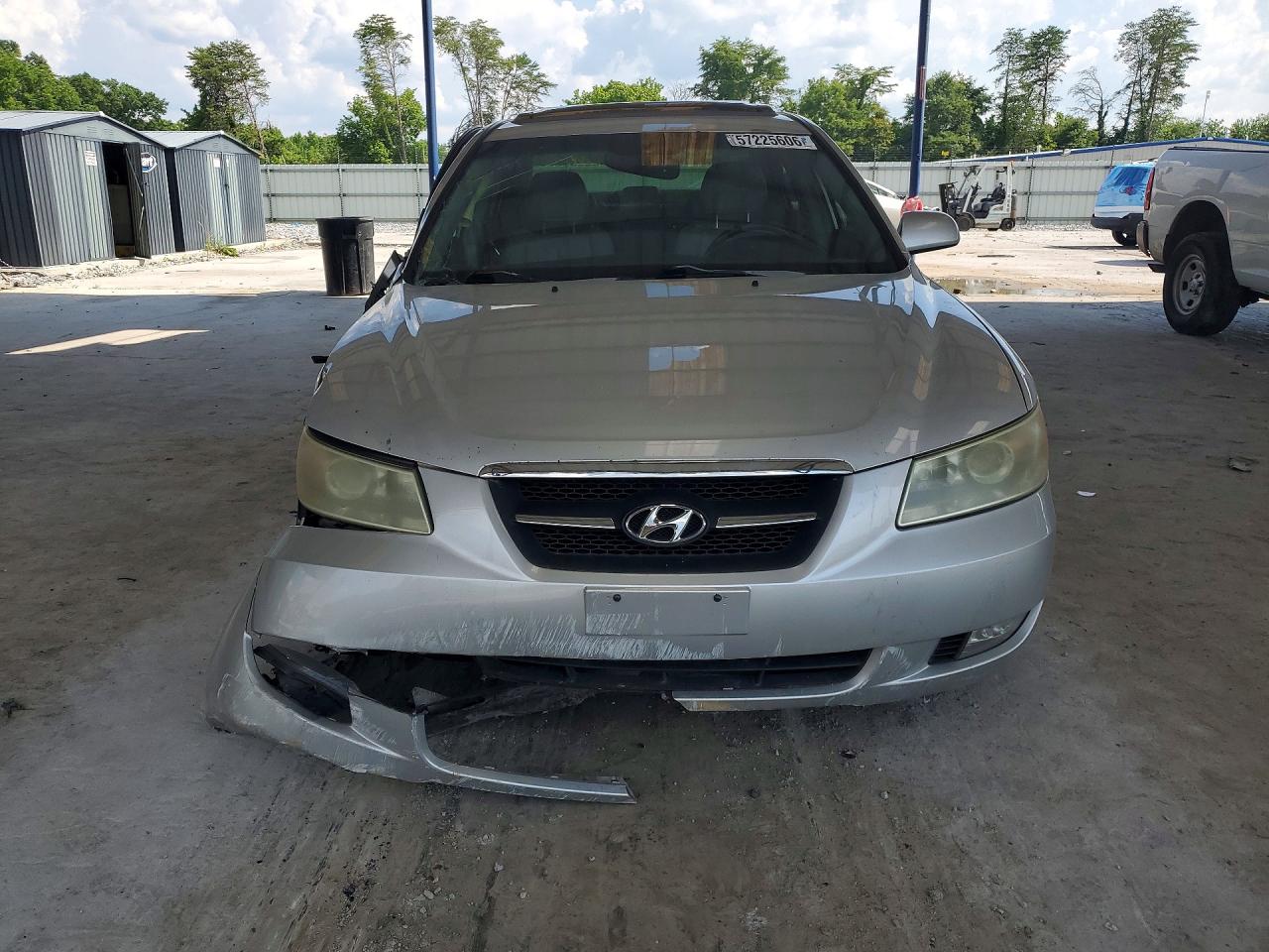 2007 Hyundai Sonata Se Серебряный vin: 5NPEU46FX7H283226