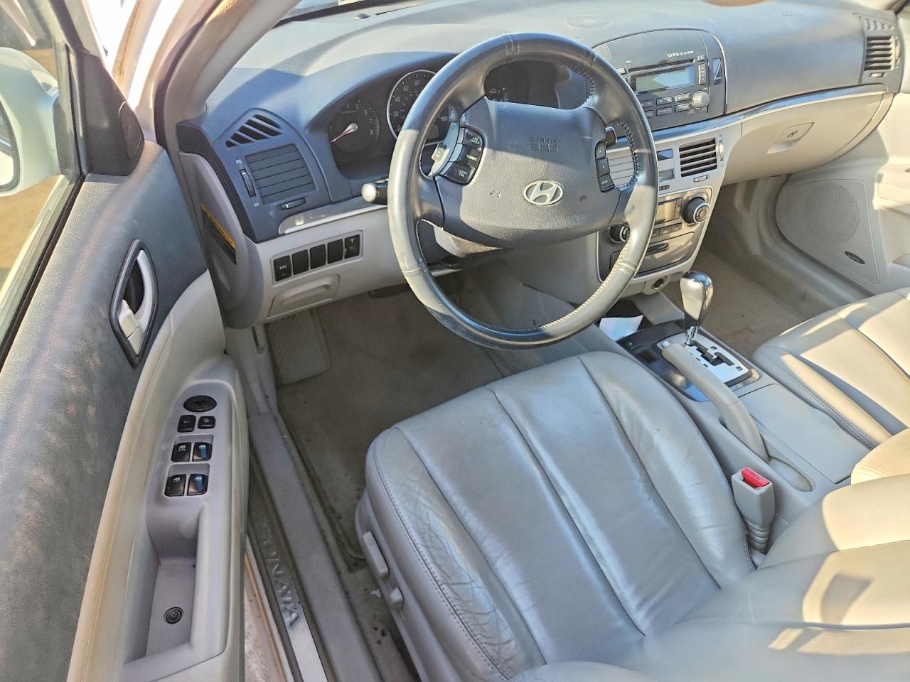 2007 Hyundai Sonata Se White vin: 5NPEU46FX7H291696