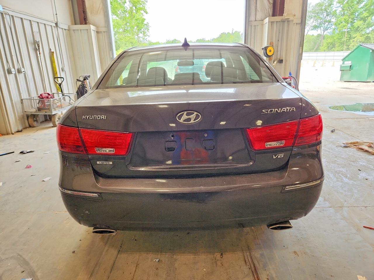 2009 Hyundai Sonata Limited V6 Brown vin: 5NPEU46FX9H420197