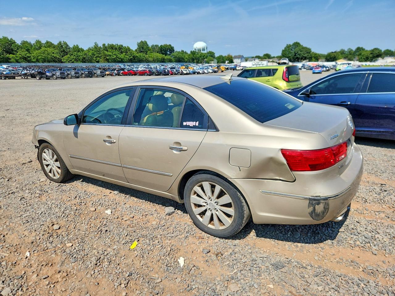 2009 Hyundai Sonata Limited V6 Gold vin: 5NPEU46FX9H428462