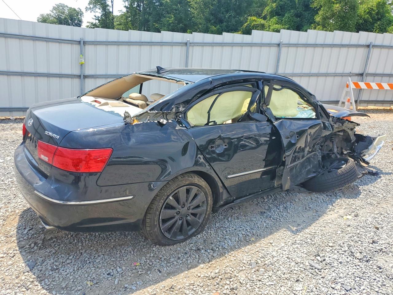 2009 Hyundai Sonata Limited V6 Черный vin: 5NPEU46FX9H430454
