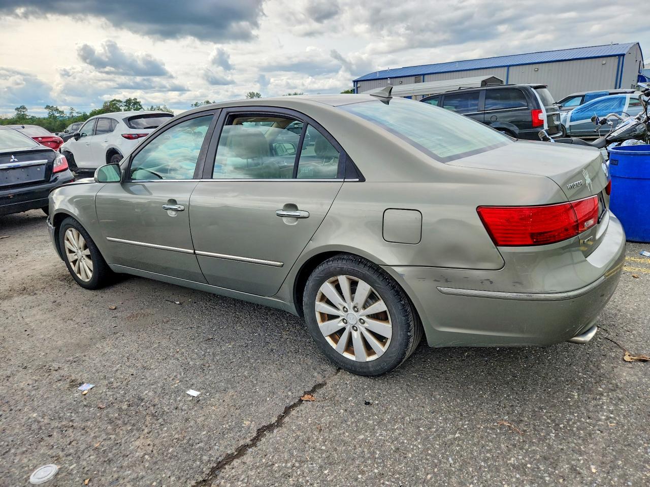 2009 Hyundai Sonata Limited V6 Gray vin: 5NPEU46FX9H477662