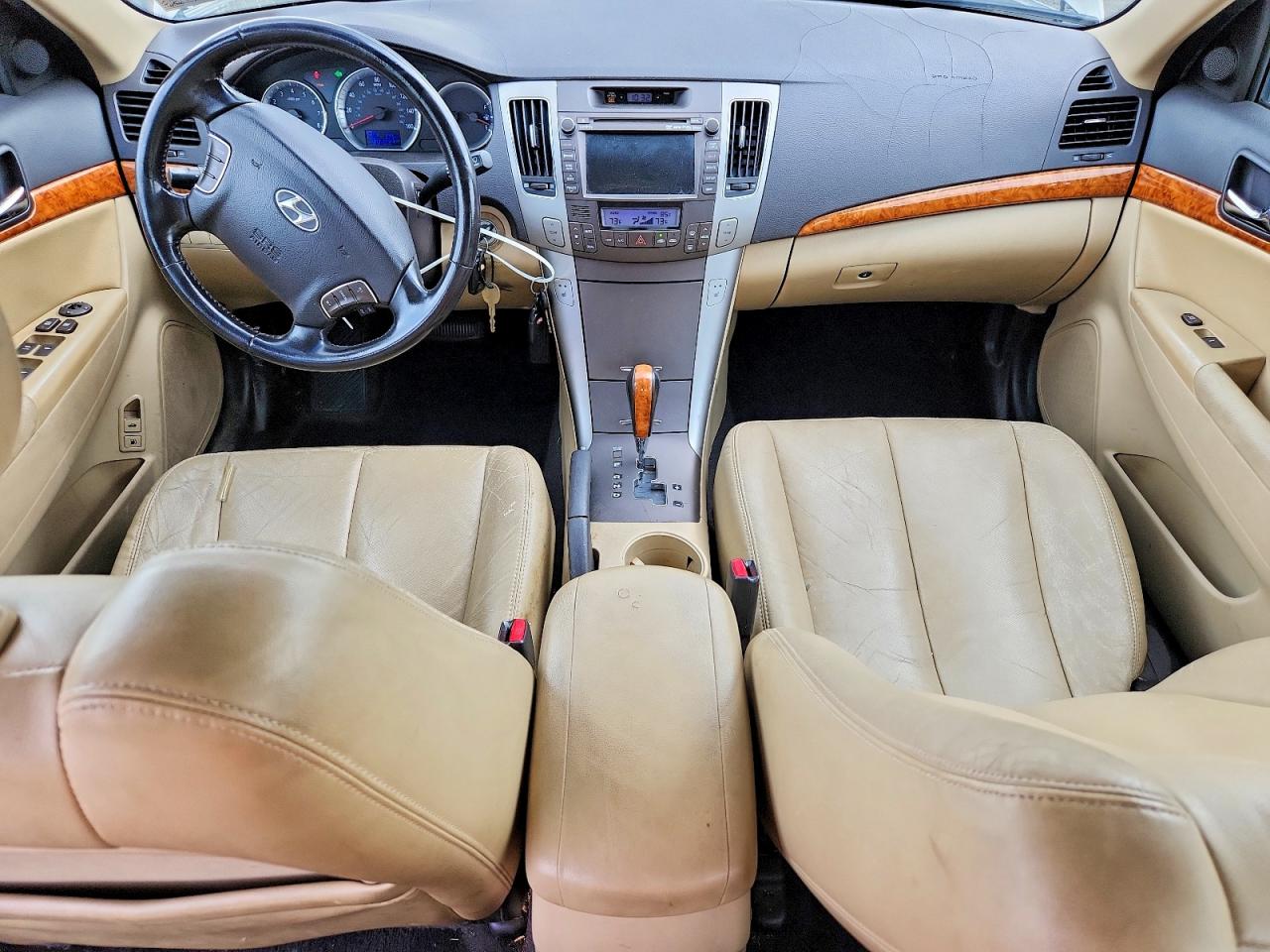 2009 Hyundai Sonata Limited V6 Gray vin: 5NPEU46FX9H477662
