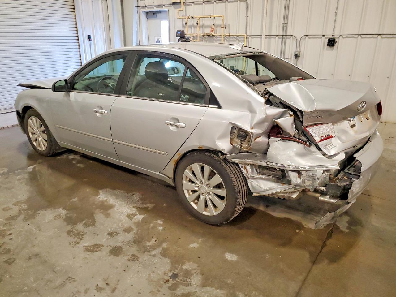 2009 Hyundai Sonata Silver vin: 5NPEU46FX9H551419