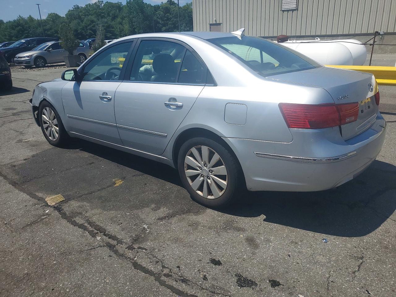 2009 Hyundai Sonata Limited V6 Silver vin: 5NPEU46FX9H570102