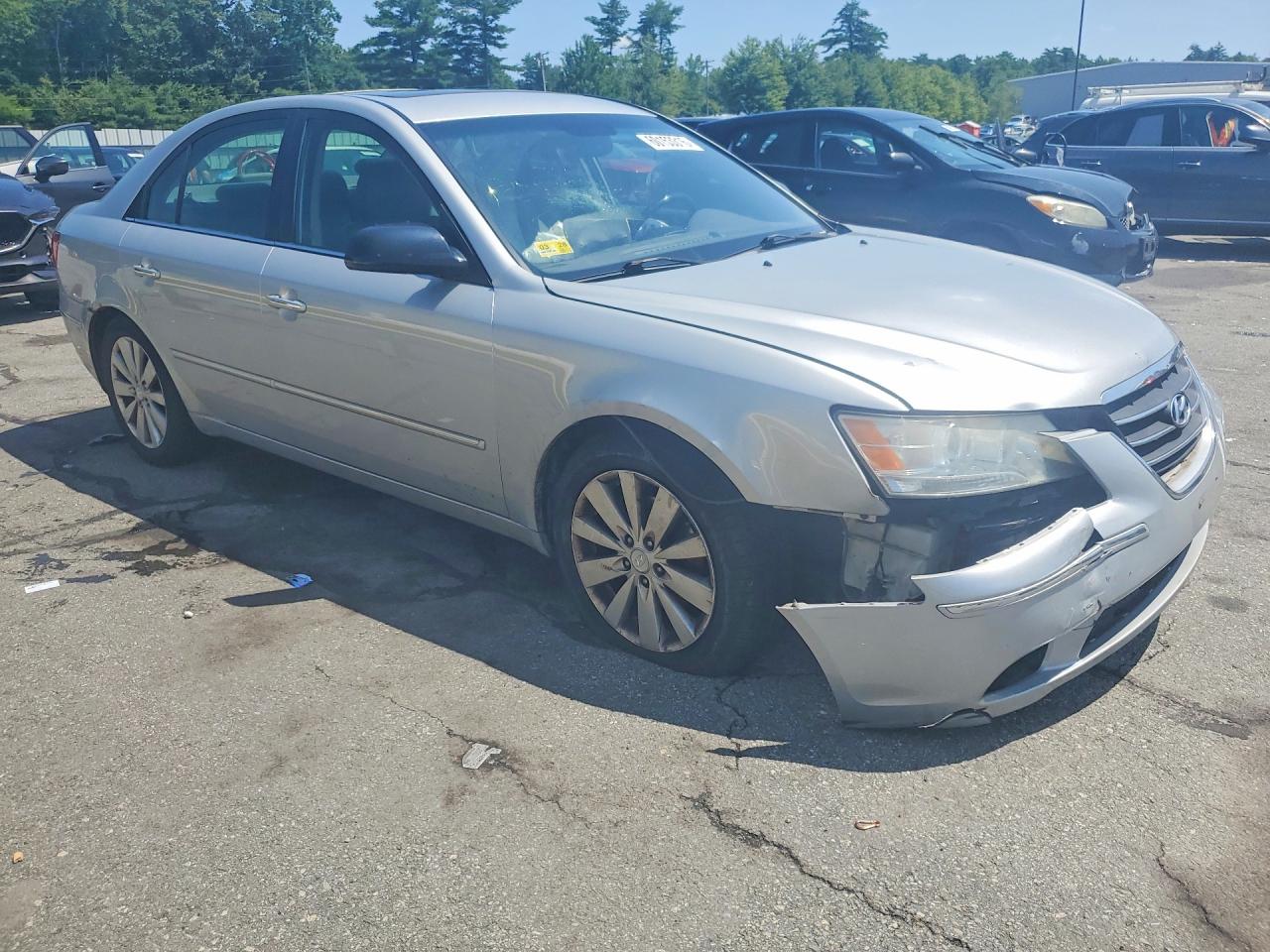 2009 Hyundai Sonata Limited V6 Silver vin: 5NPEU46FX9H570102