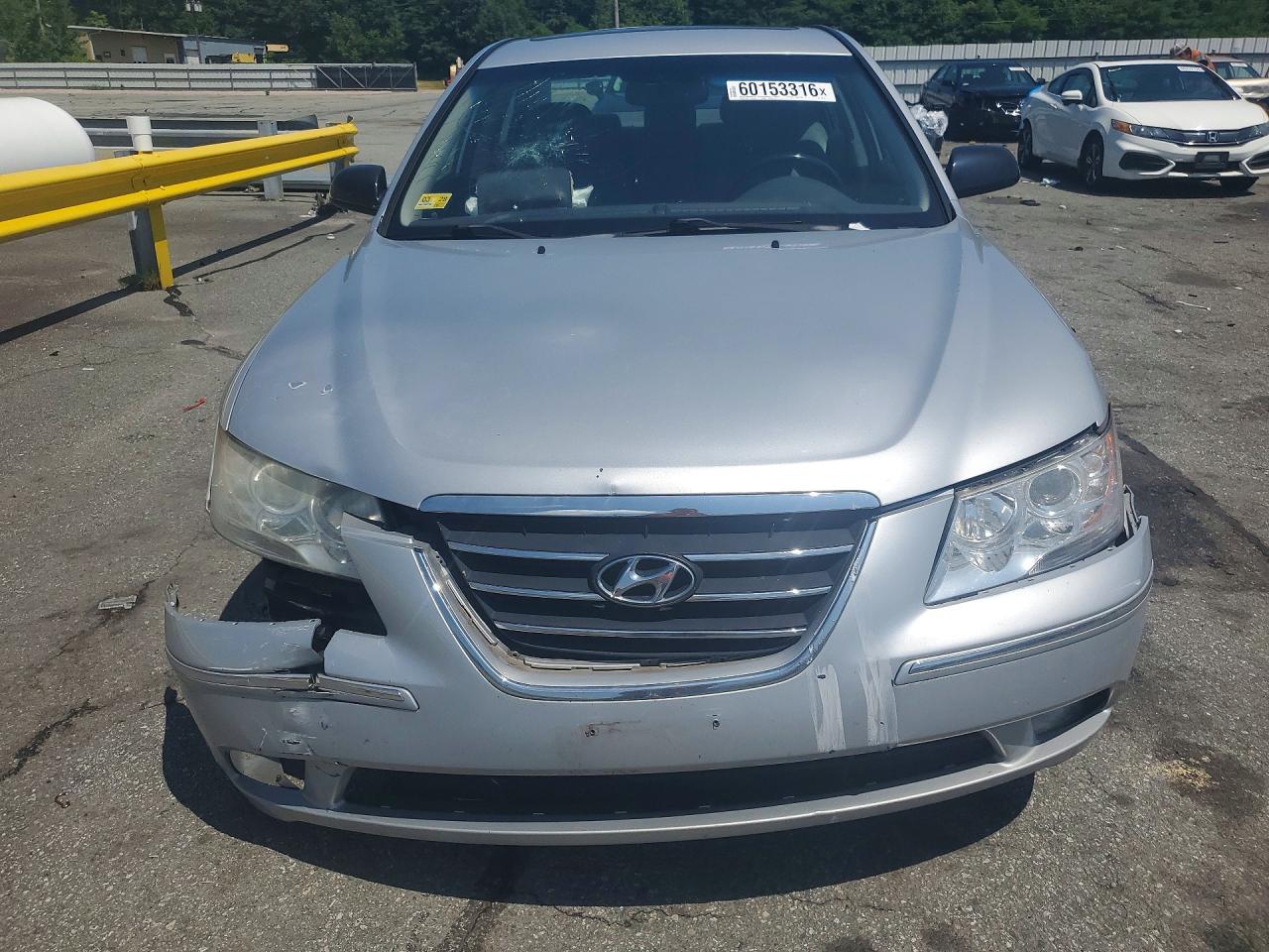 2009 Hyundai Sonata Limited V6 Silver vin: 5NPEU46FX9H570102