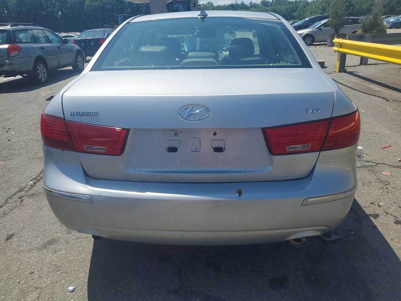 2009 Hyundai Sonata Limited V6 Silver vin: 5NPEU46FX9H570102