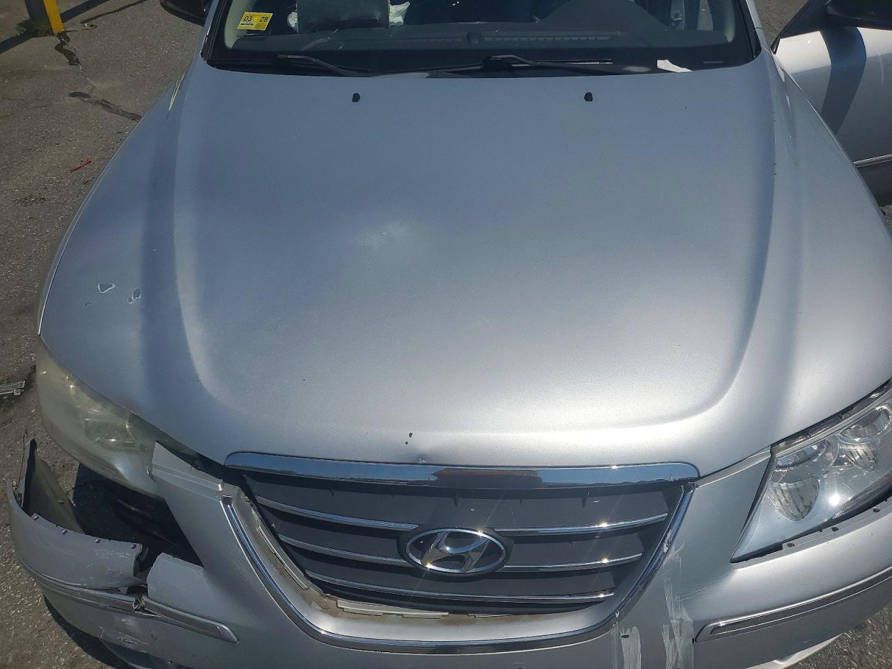 2009 Hyundai Sonata Limited V6 Silver vin: 5NPEU46FX9H570102