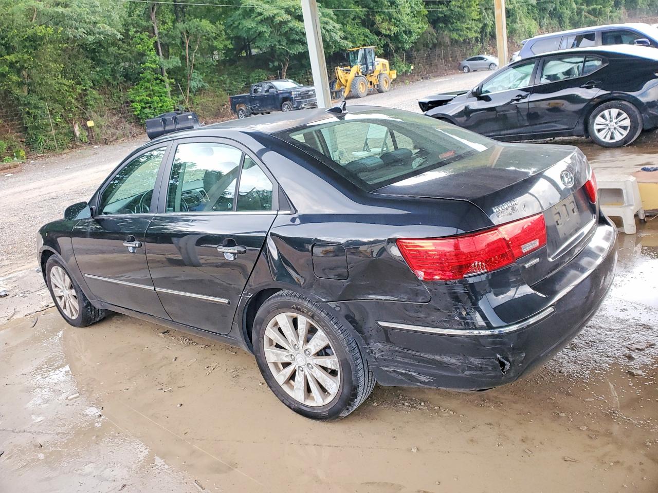 2010 Hyundai Sonata Limited Black vin: 5NPEU4AC0AH638053