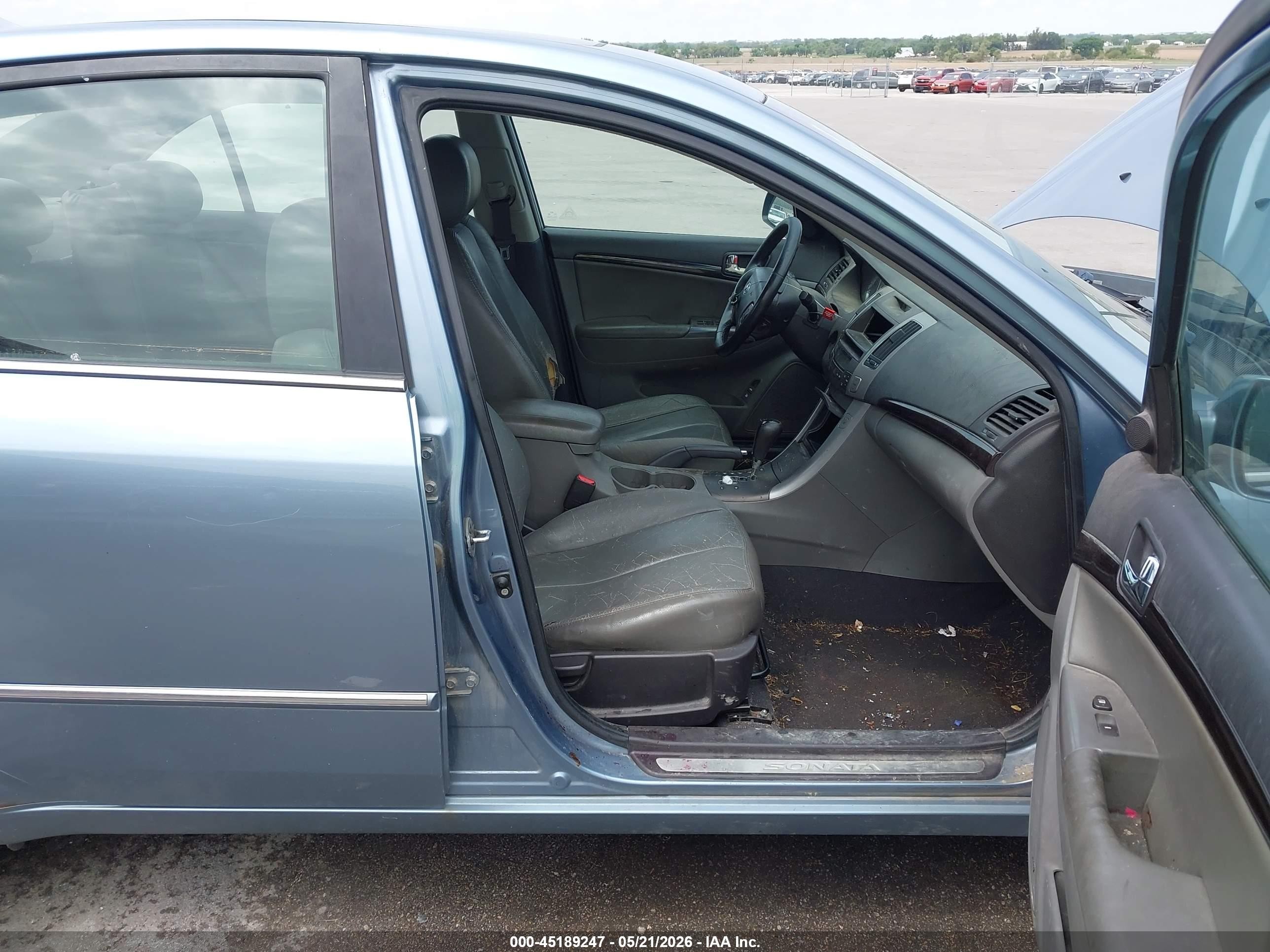 2010 Hyundai Sonata Limited Blue vin: 5NPEU4AC0AH641986