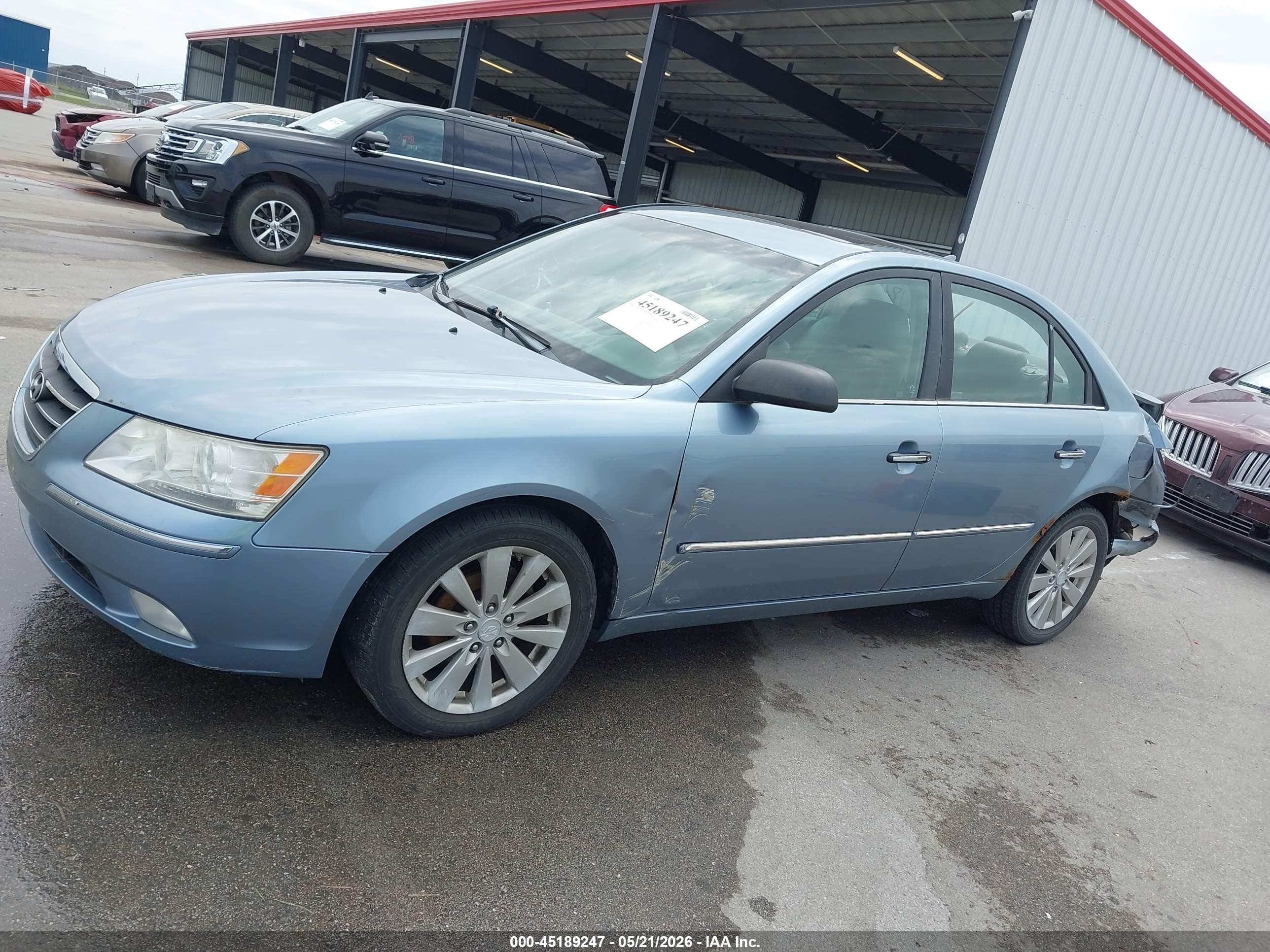 2010 Hyundai Sonata Limited Blue vin: 5NPEU4AC0AH641986