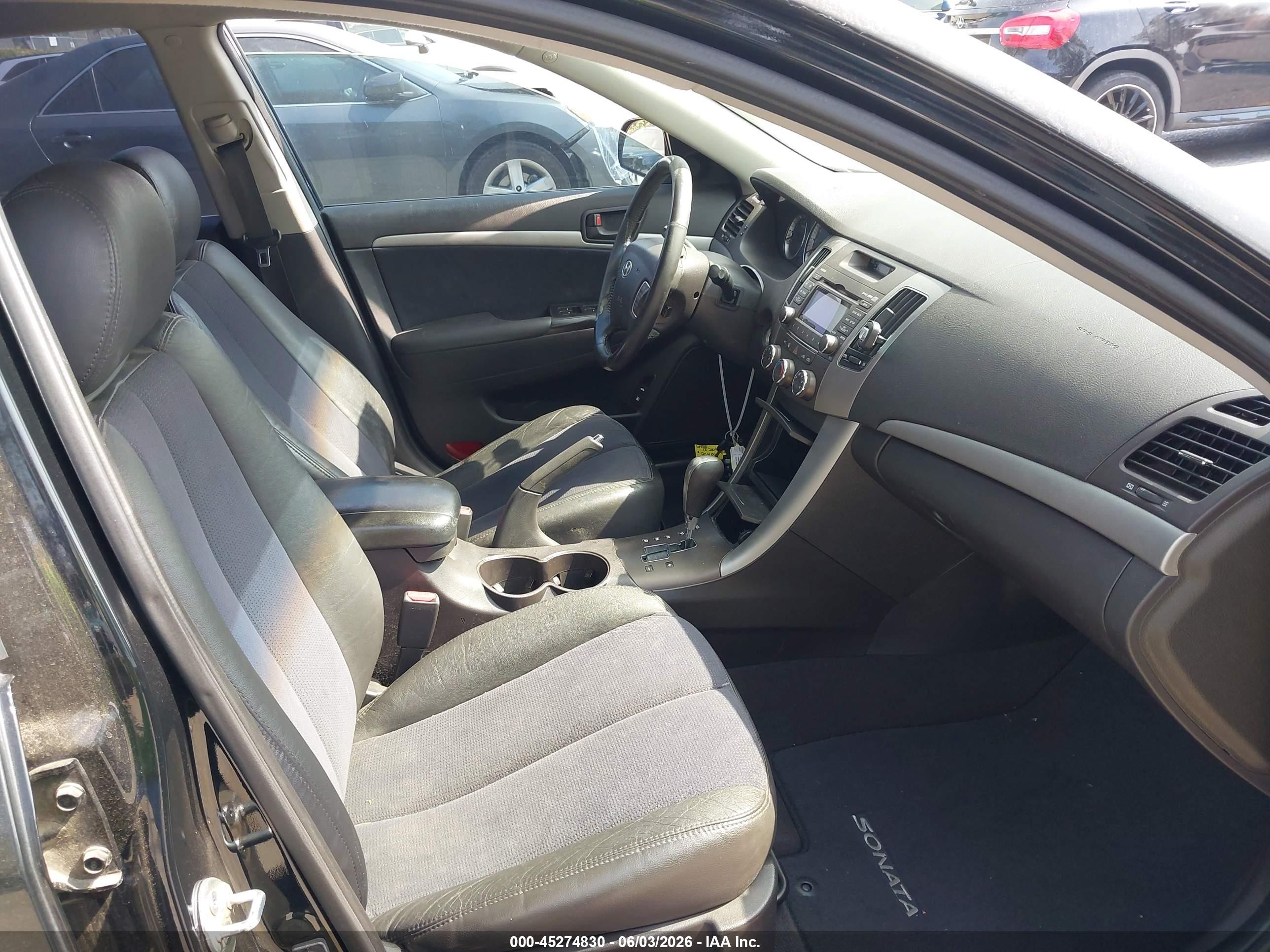 2010 Hyundai Sonata Se Black vin: 5NPEU4AC1AH616899