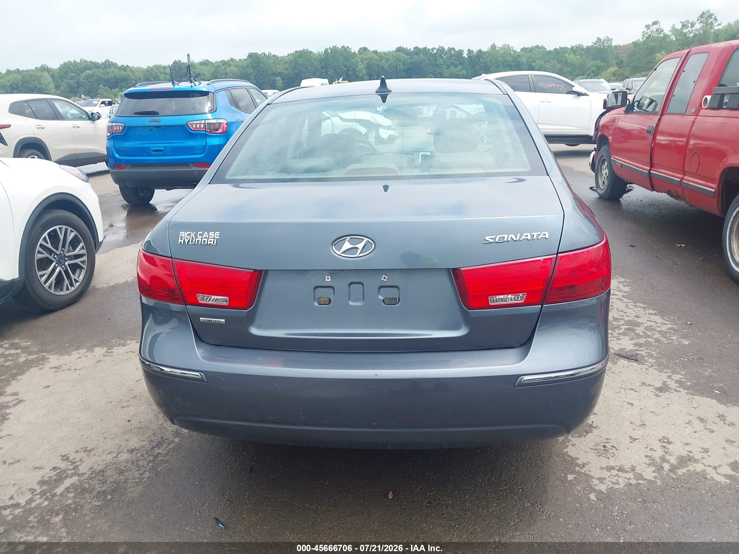 2010 Hyundai Sonata Limited Gray vin: 5NPEU4AC3AH606536