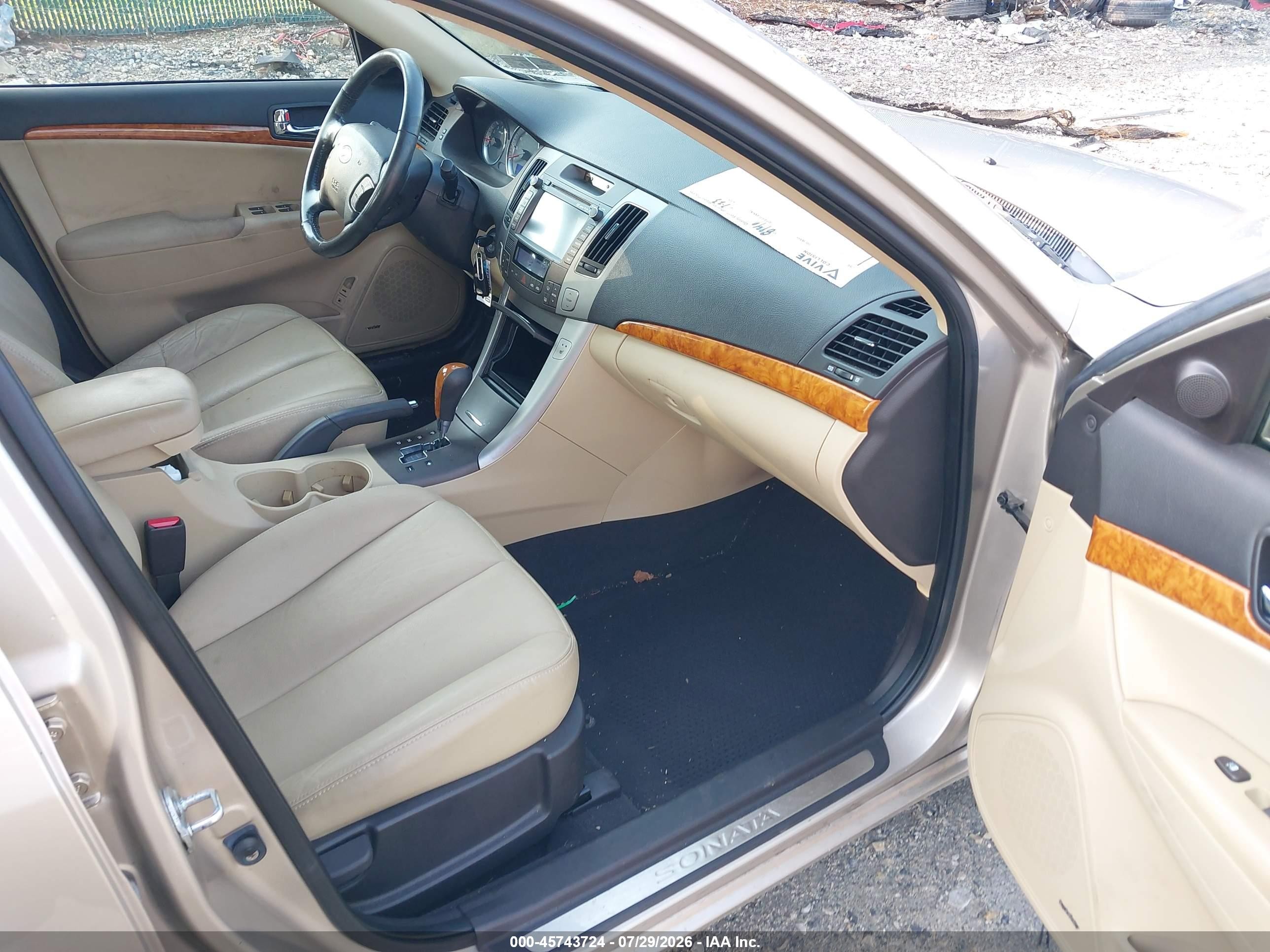 2010 Hyundai Sonata Limited Gold vin: 5NPEU4AC3AH608755